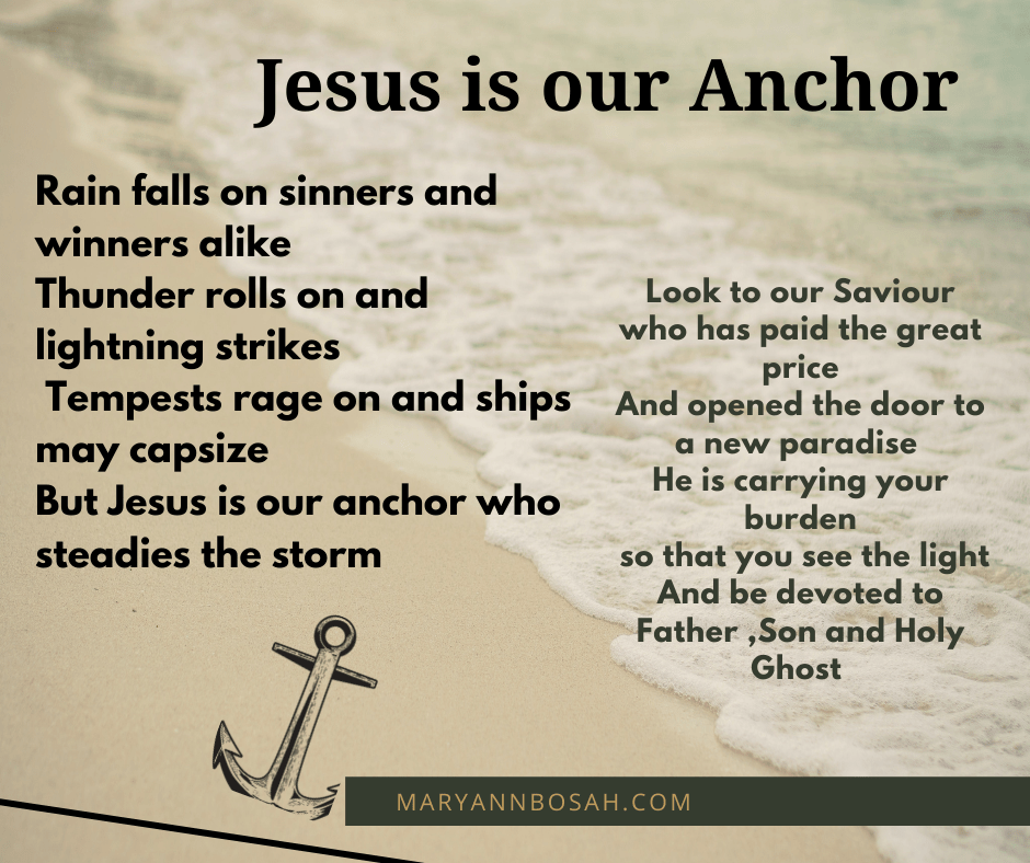 JESUS IS OUR&nbsp;ANCHOR