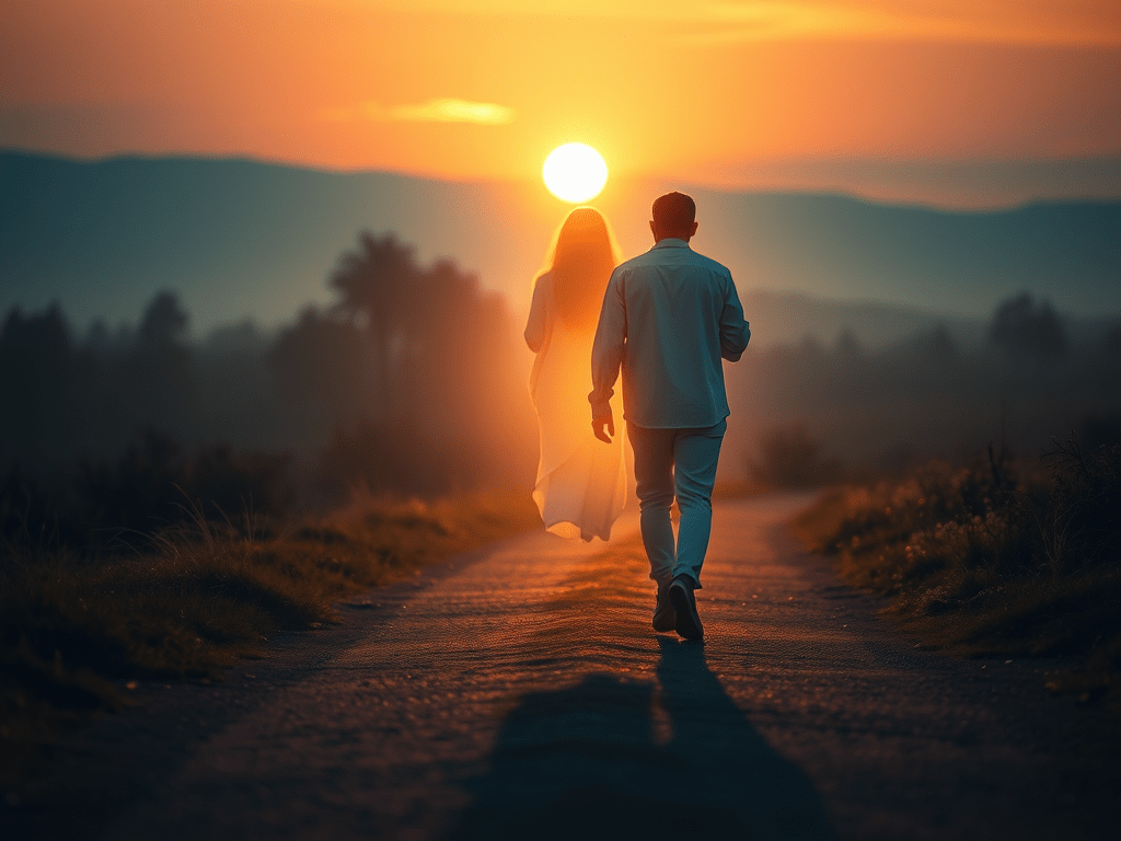 GOD WALKS BESIDE YOU